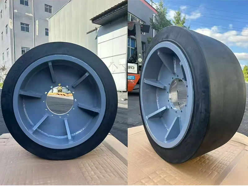 Matkustajasillalla käytetyt renkaat 40x16x30